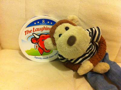 Monkey and the Laughing cow