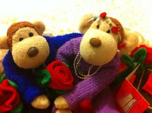 monkey gave me red roses