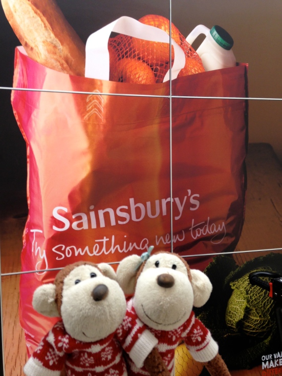 Our official Sainsbury's jumpers in our official Sainsbury's photo